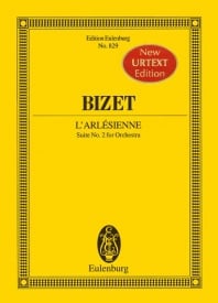 Bizet: L'Arlsienne Suite No. 2 (Study Score) published by Eulenburg